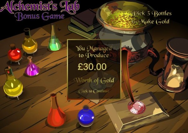 Alchemists Lab Bonus
