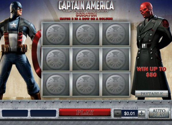 Captain America Scratch
