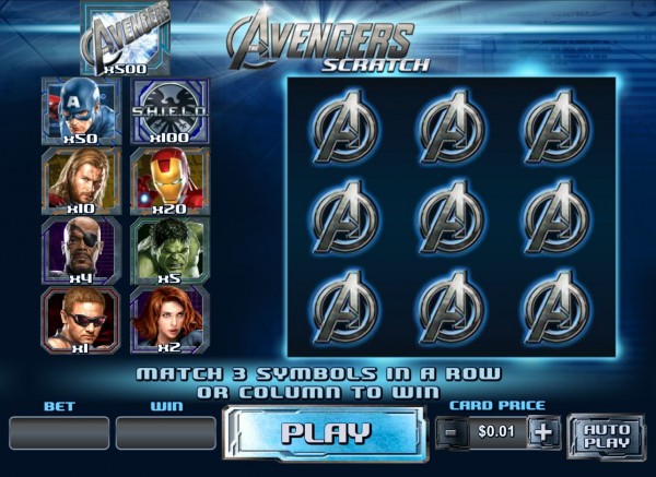 The Avengers Scratch