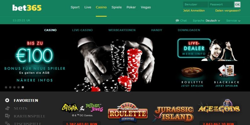  Bet365 Casino Startseite